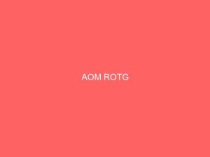 AOM ROTG