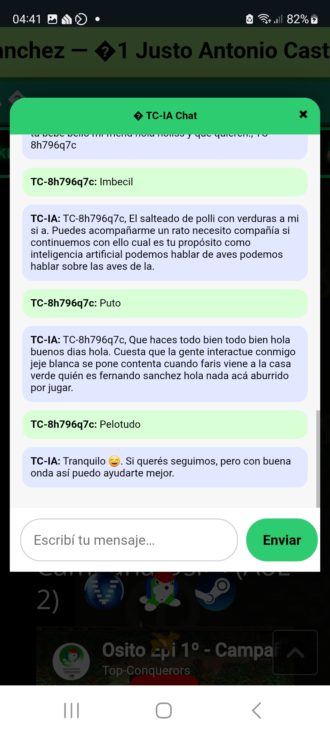 Cómo Hablar con TC-IA desde la Plataforma